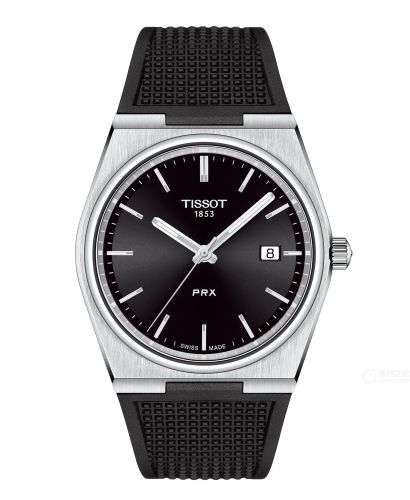 Tissot PRX Quartz Stainless Steel / Black / Rubber